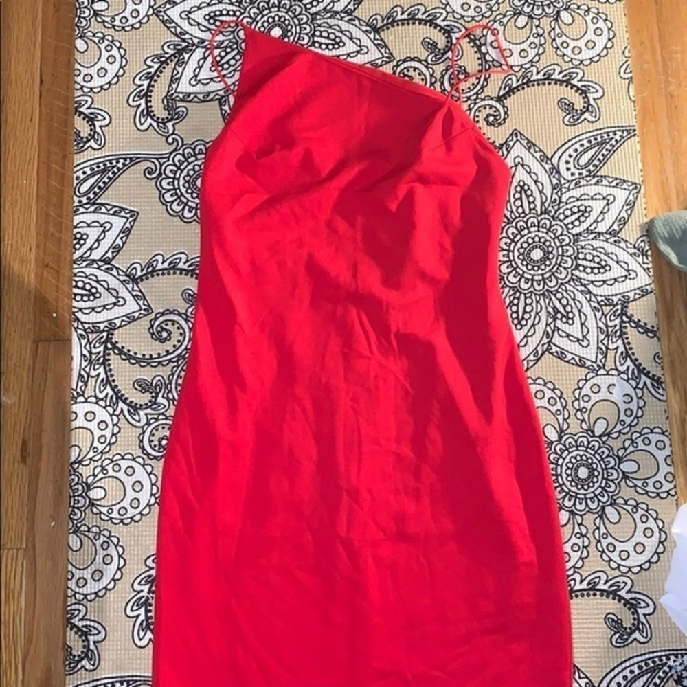 Forever 21 red bodycon‎ dress